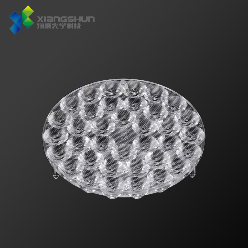 LED大功率室內透鏡67(36合一）25度光學玻璃燈飾透鏡